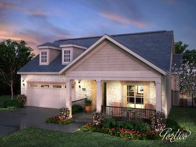 Portico Plus Plan, The Courtyards at The Heritage