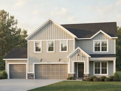 Patriot Farmhouse w/ 3-Car - LP - Preserve Plan, Dove Point