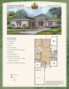 Sanibel Plan, Turtle Bay at Southport
