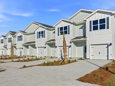 Palm Exterior Plan, Colonial East Townhomes