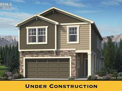 8643 Blue Feather Loop