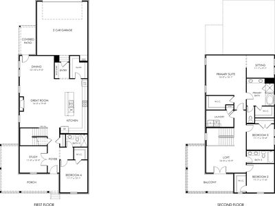 Monroe Plan, Benders Cove - Premier Series