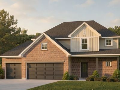 National Modern w/ 3-Car - Enclave Plan, Heatherstone