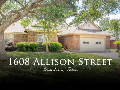 Property at 1608 Allison St, Brenham, TX