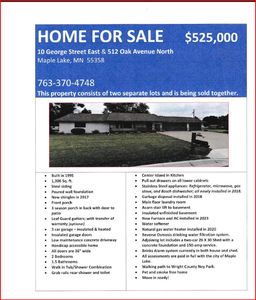 Property at 10 George St E, Maple Lake, MN