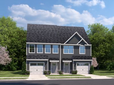 Odessa End Home Plan, Stowe Branch Townhomes