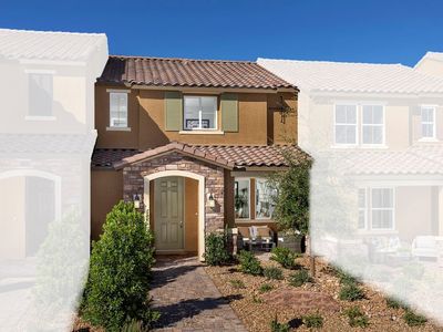 Plan 1430 Interior Unit Modeled Plan, Groves at Inspirada