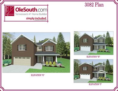 3082 Elevation GHI Plan, Rookers Bend