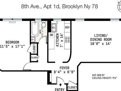 78 8th Ave APT 1D