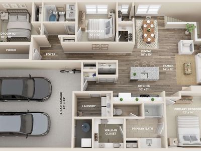 Ashford Walk Out Plan, Prairie Ridge