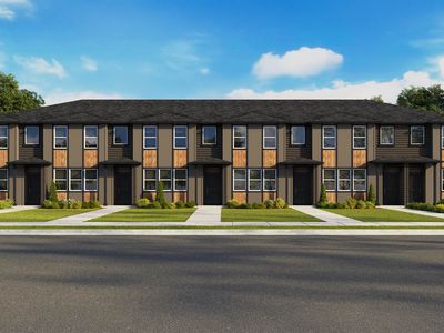 Aspen II Plan, Stevens Ranch Townhomes