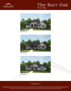 Burr Oak Plan, Pradera Ridge