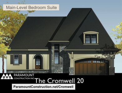 Cromwell Ranch - One Level Luxury Home Plan, PCI 22205