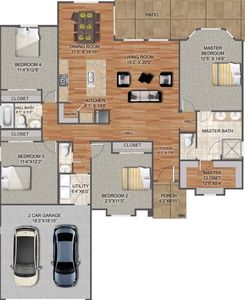 1820 Plan, Russell Ranch