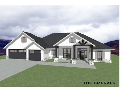The Emerald - Build on your Lot Plan, Cedar City Area - Sales Center