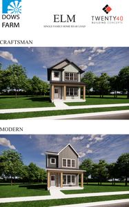 Elm - Craftsman/Modern Plan, Dows Farm Agri-community