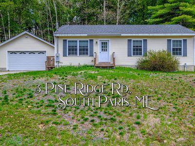 Property at 3 Pine Ridge Road, South Paris, ME