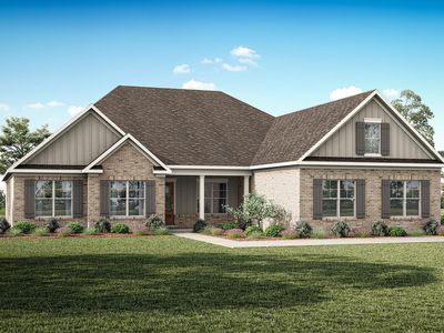 Cypress-4 sides Brick Plan, Wilson Cove