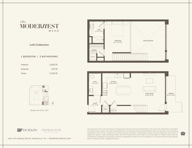Loft Collection Plan, Modernest WeHo
