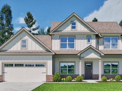 (GA) The Brooks | Front Entry Plan, Woodland Hills