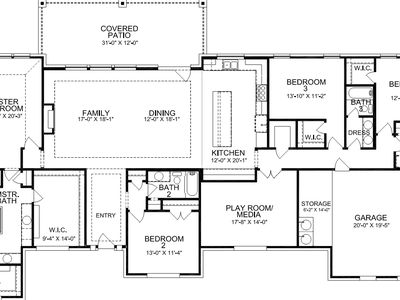 2950 Plan, UGD - Princeton Lakeside Estates