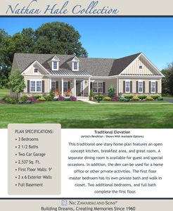 Nathan Hale - Traditional Plan, Old Orchard at Stones Crossing