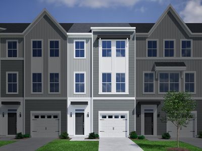 Corabell 3-Story 1-Car Garage Plan, Vista at Cane Bay