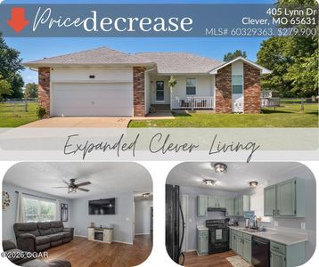 Property at 405 Lynn Dr, Clever, MO