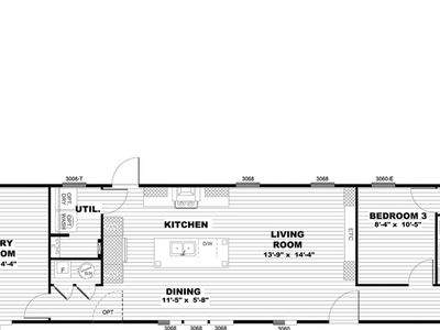 Clayton Resolution (X) 2026 808 Plan, Hidden Lake Manufactured Home Community
