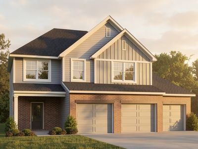 Cumberland Modern w/ 3-Car - Cloverfield Plan, Stagner Farms