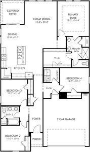 Newport Plan, Heritage Estates at Creekside - Reserve Series