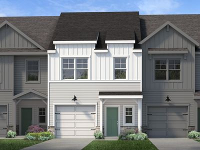 The Carson (R) Plan, Reidville Town Center Townhomes