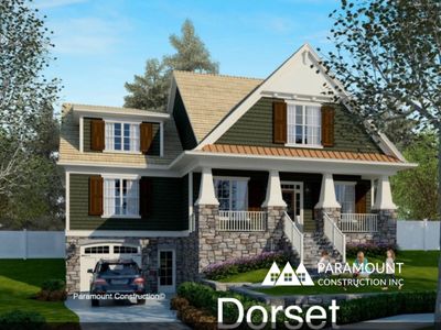 Dorset - Large Front Porch Plan, PCI - 20007