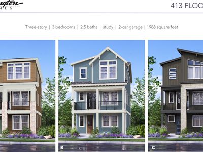 413 Plan, Three Hills by Remington Homes
