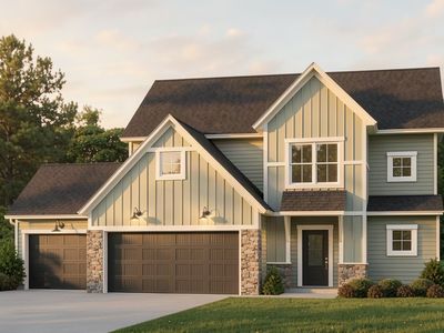 National Farmhouse w/ 3-Car - Highlands Plan, Bentley Point