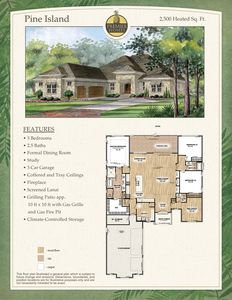 Pine Island Plan, Turtle Bay at Southport
