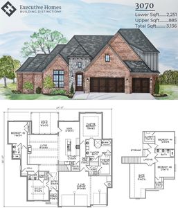 3070 Plan, Estates at Forest Park