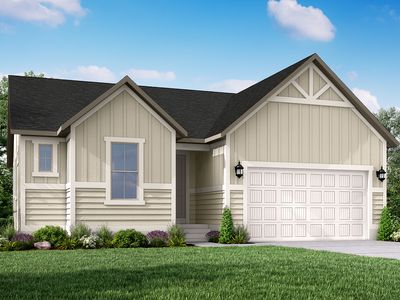 1350 Farmhouse Plan, Gabler's Grove Collection