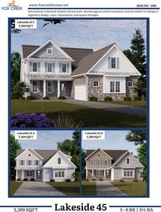 The Lakeside Plan, Linkside at Longcreek Plantation
