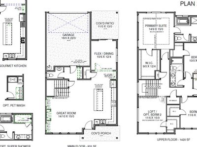 The 2351 Plan, Glacier Pointe at Tehaleh