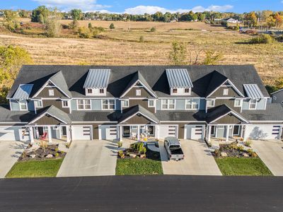 The Lancer Townhome Plan, Creekview Bluffs