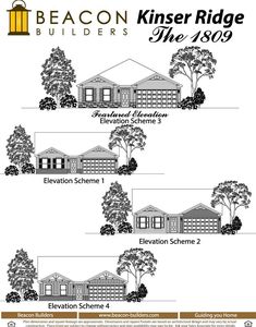 1809 Buildable Plan, Kinser Ridge