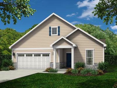 Portico Plan, The Landing at Sycamore Creek