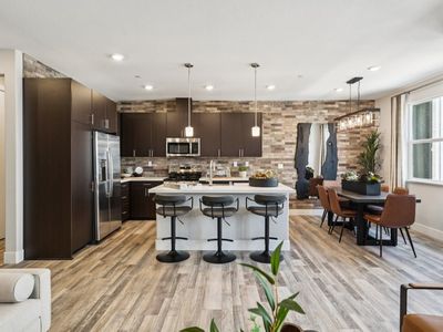 Residence 1 Plan, Back-to-Back Townhomes at Cava