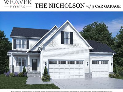 Nicholson 3bed 3CG Plan, West Preserve