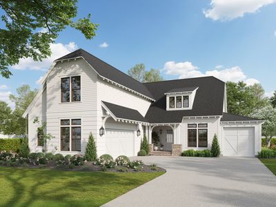 Charlotte 2 Story Coastal Plan, Reflection at Hammock Bay