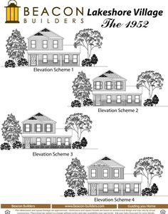 1952RL Buildable Plan, Lakeshore Village