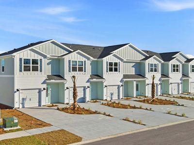 Palm Exterior Plan, Palm Street Townhomes