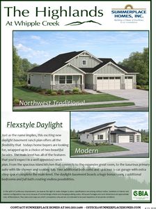 The Flexstyle Daylight Plan, The Highlands at Whipple Creek