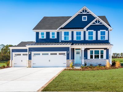 Lehigh w/ 3-Car Garage Plan, Hampton Place